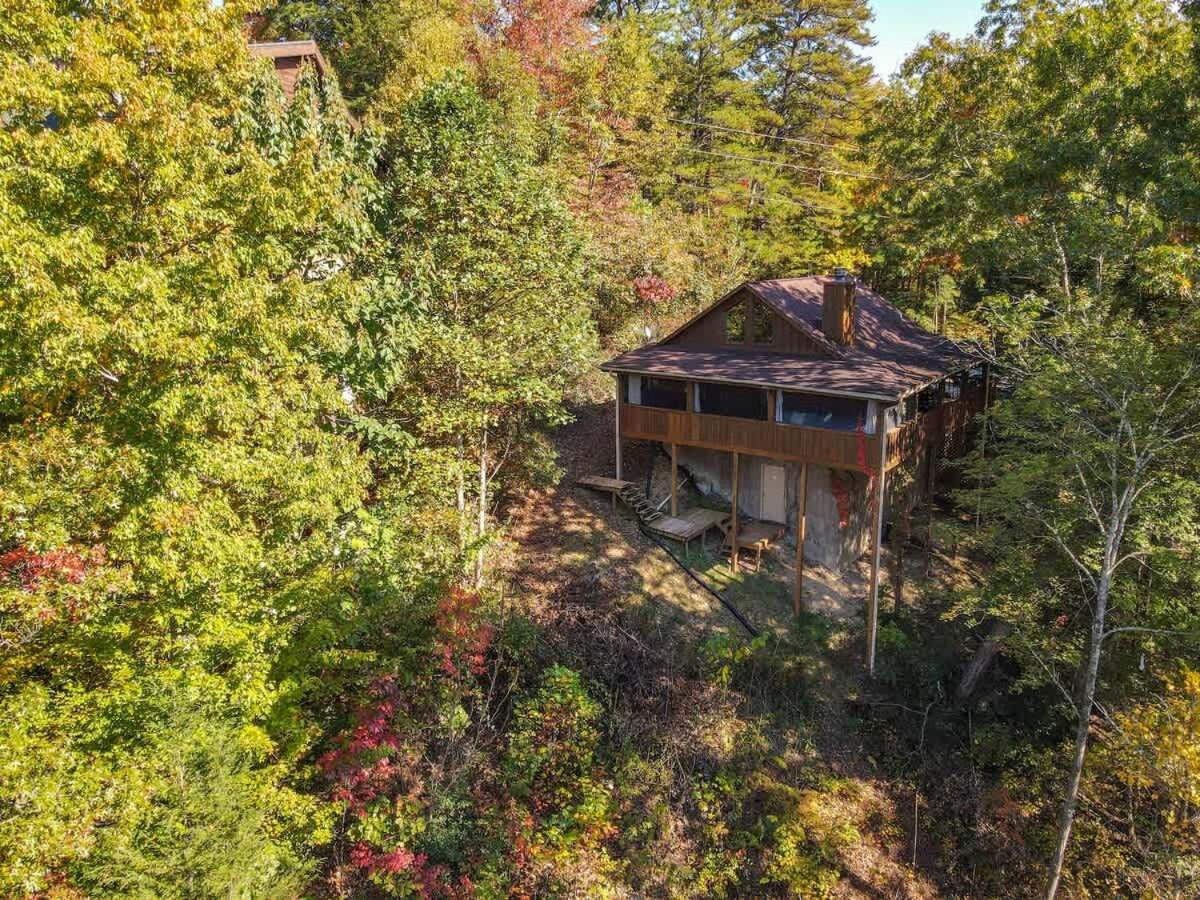 Nice View Fireplace, Hot Tub, Porch Bed, Private سيفيرفيل المظهر الخارجي الصورة